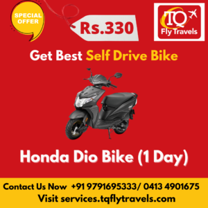 Honda Dio Self Drive Bike (1 Day)
