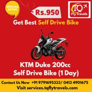 KTM Duke 200cc Self Drive Bike (1 Day)