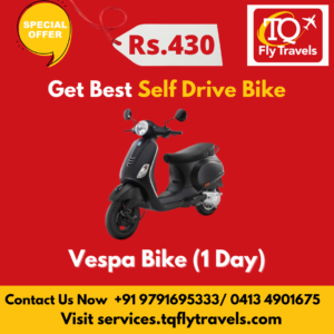 Vespa Self Drive Bike (1 Day)