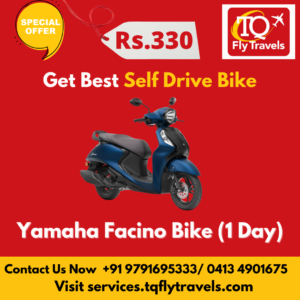 Yamaha Fascino Self Drive Bike (1 Day)